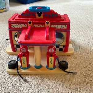 Vintage Mickey Mouse Car Wash Toy